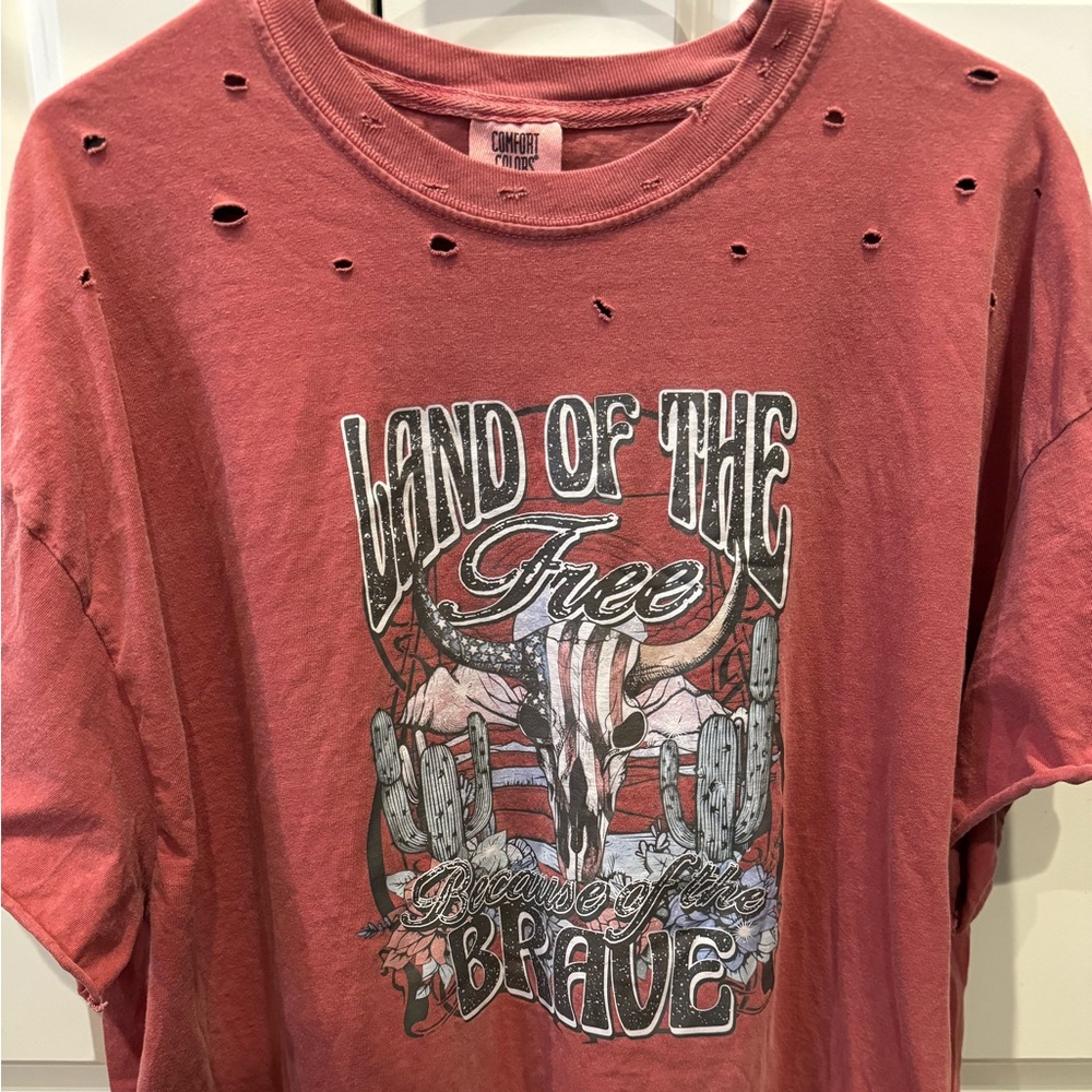 Land of the Free Graphic Tee